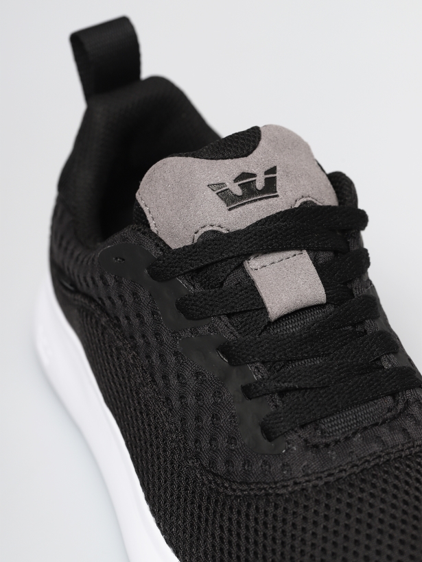Supra Factor Tactic Shoes Black/Grey White